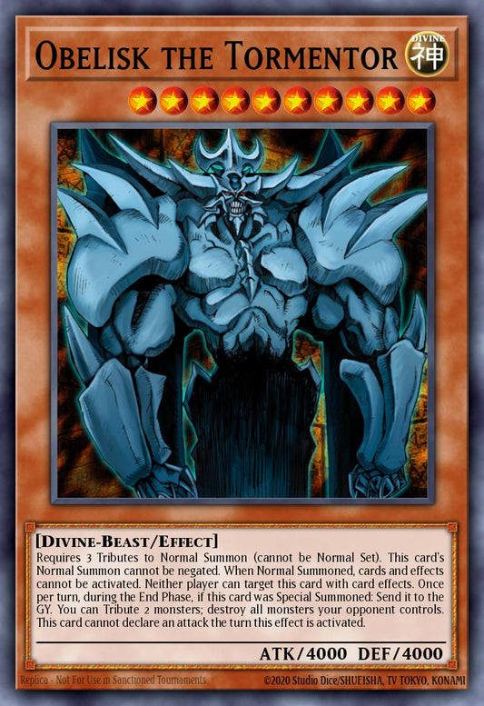 Obelisk the Tormentor - Starlight Rare