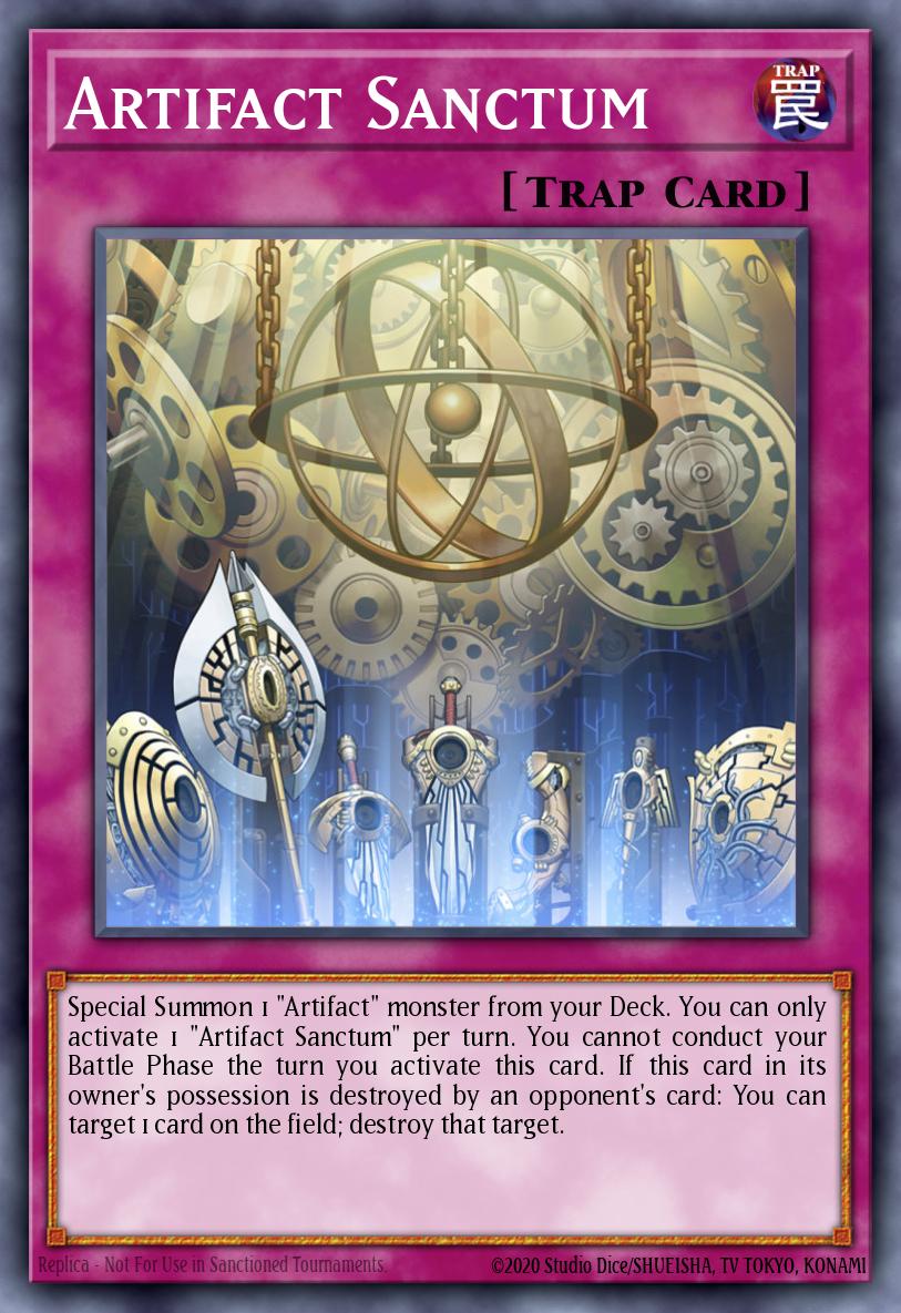 Artifact Sanctum - RA04-EN217 - Platinum Secret Rare
