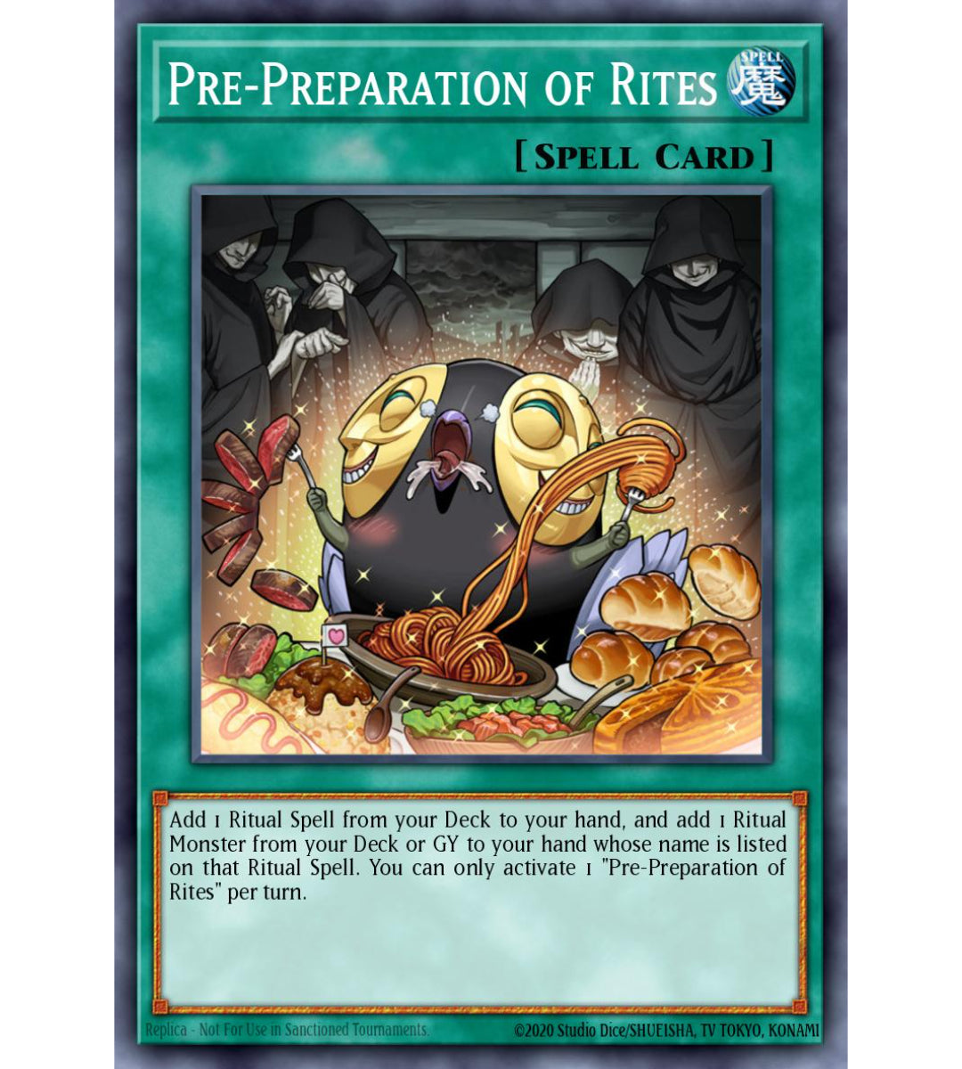 Pre-Preparation of Rites Super Rare RA01-EN055