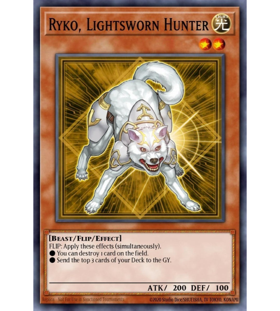 Ryko, Lightsworn Hunter - Ultra Rare - RA02-EN003