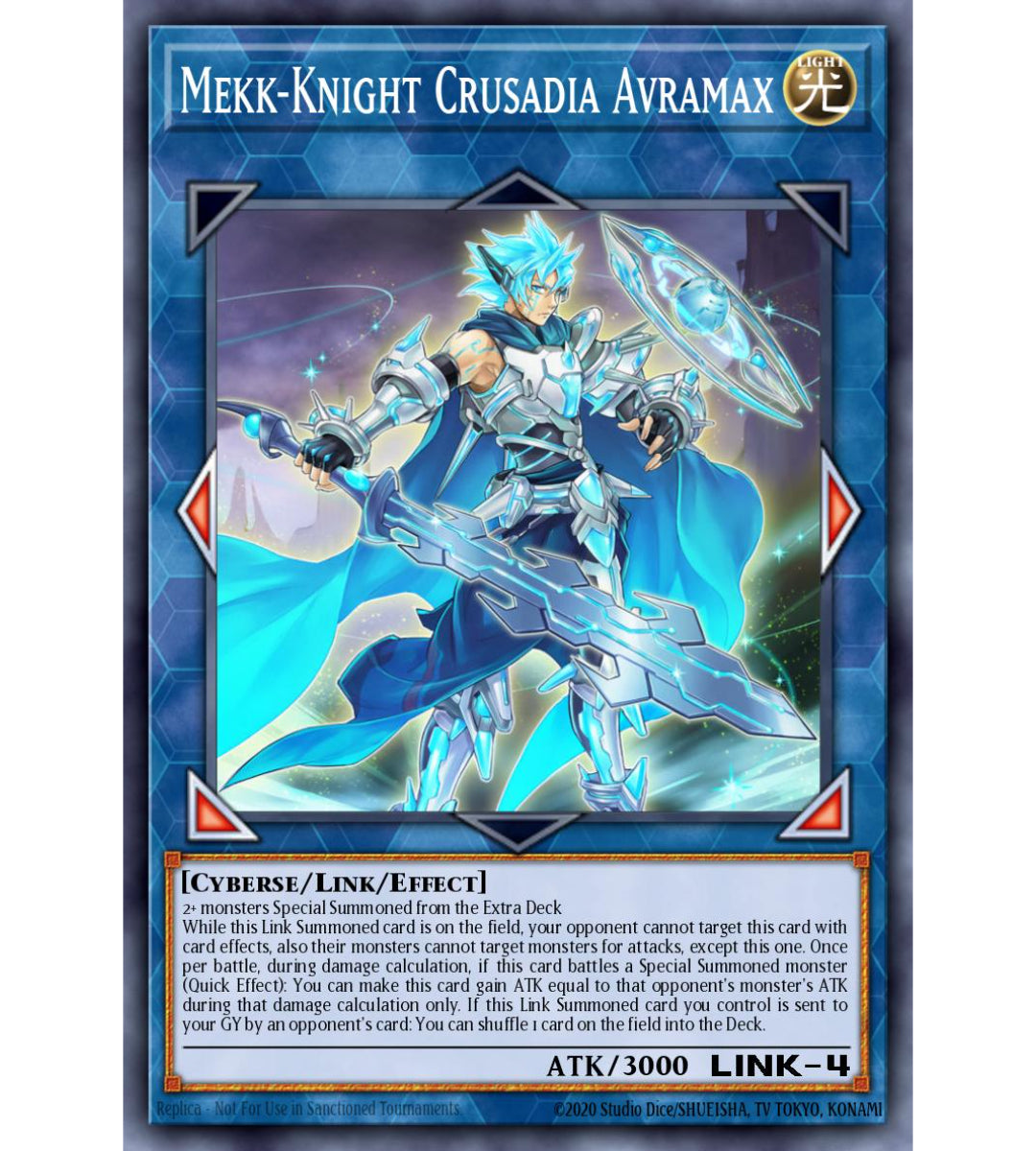 Mekk-Knight Crusadia Avramax Super Rare RA01-EN044