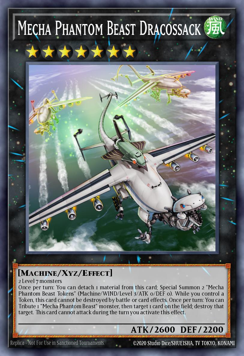 Mecha Phantom Beast Dracossack - MP25-EN135 - Prismatic Secret Rare