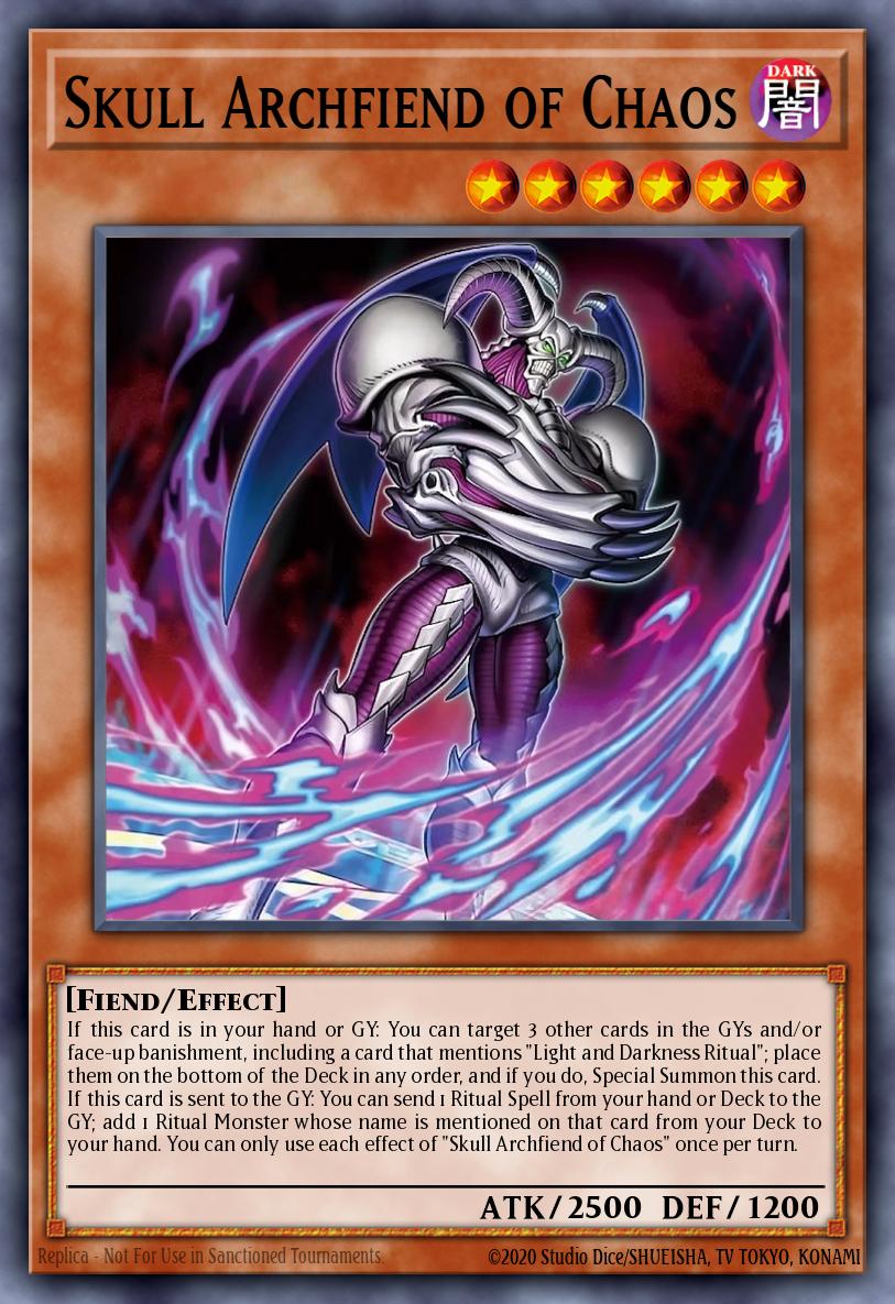 Skull Archfiend of Chaos - CORI-EN002 - Super Rare