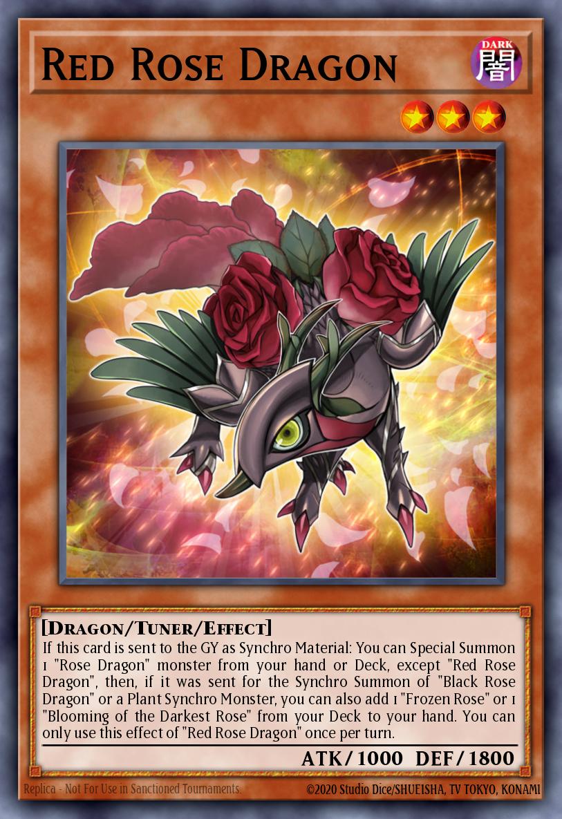 Red Rose Dragon - MP25-EN037 - Starlight Rare