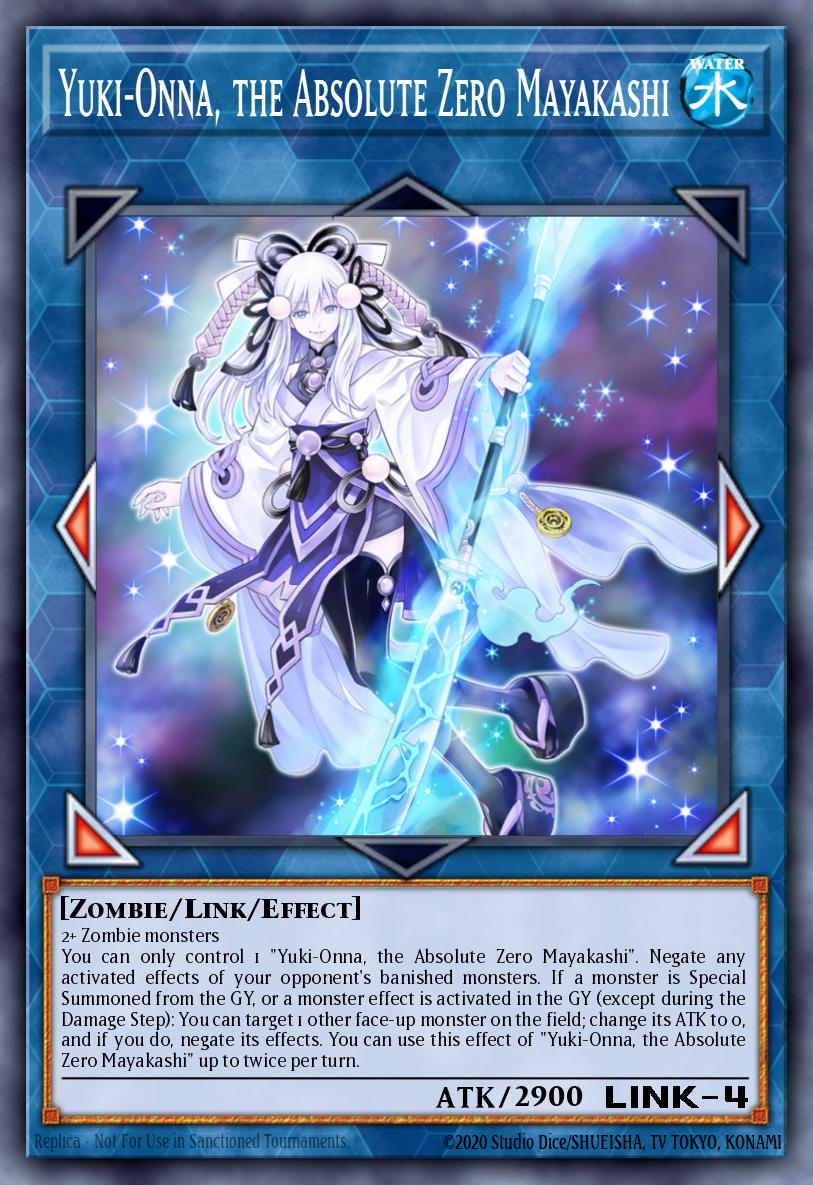 Yuki-Onna, the Absolute Zero Mayakashi - RA05-EN057 - Ultra Rare
