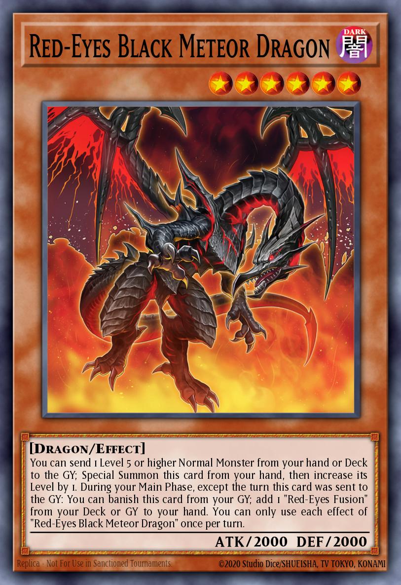 Red-Eyes Black Meteor Dragon - MAMO-EN049 - Ultra Rare