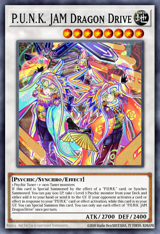 P.U.N.K. JAM Dragon Drive - Ultra Rare