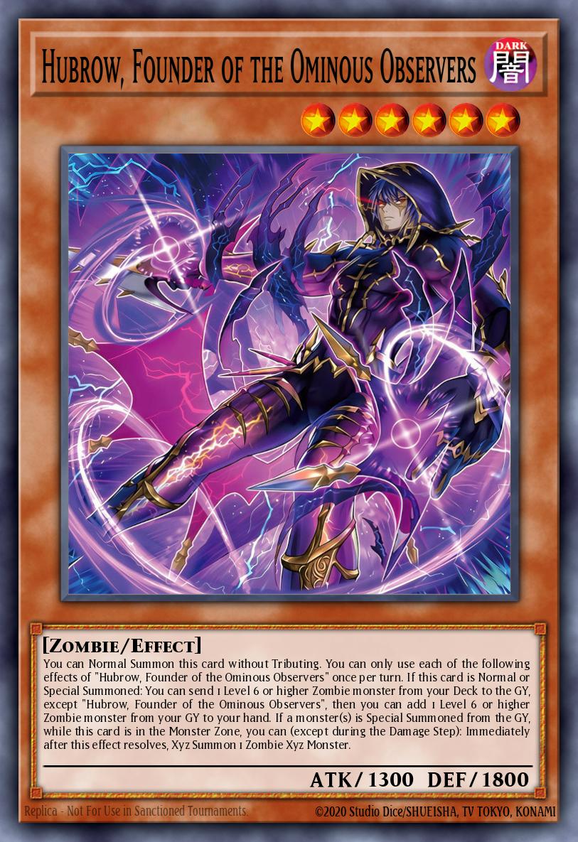 Hubrow, Founder of the Ominous Observers - BETB-EN030 - Super Rare