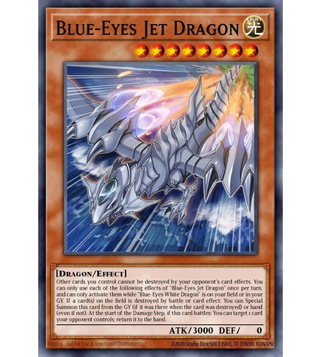 Blue-Eyes Jet Dragon - Secret Rare - RA02-EN017