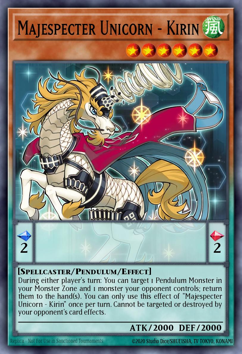 Majespecter Unicorn - Kirin - RA04-EN260 - Platinum Secret Rare