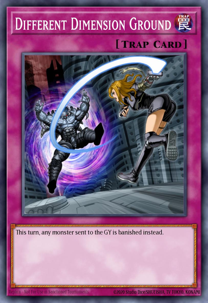 Different Dimension Ground - RA04-EN101 - Secret Rare