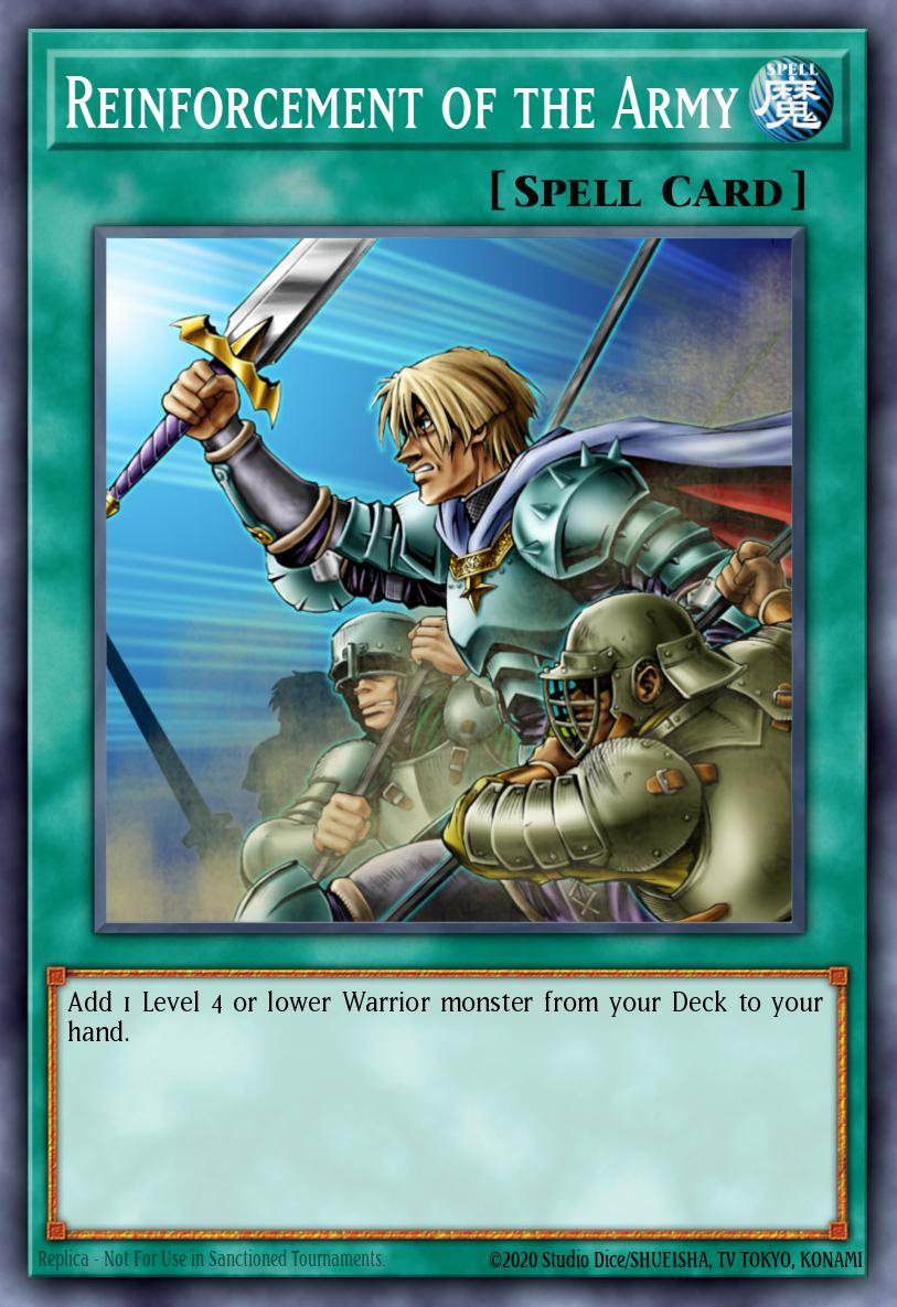 Reinforcement of the Army - Secret Rare