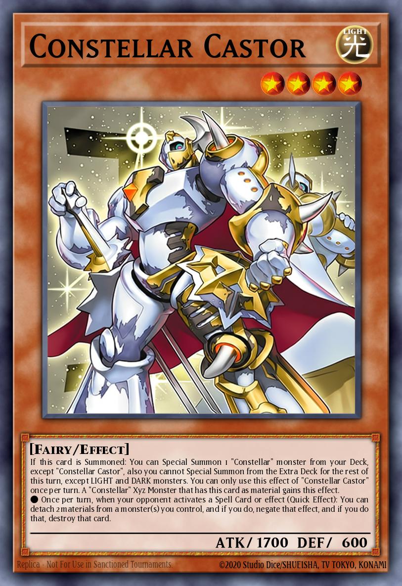 Constellar Castor - BLGG-EN016 - Secret Rare