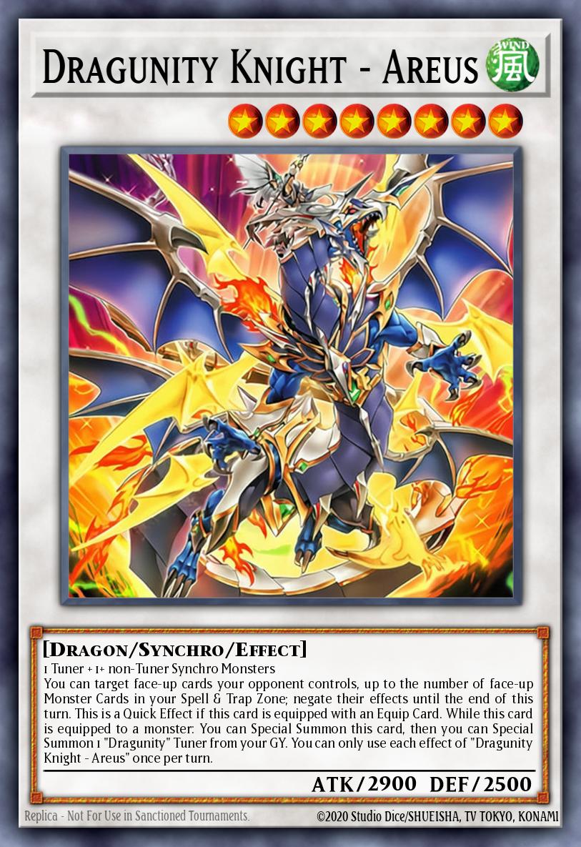 Dragunity Knight - Areus - BLGG-EN013 - Secret Rare