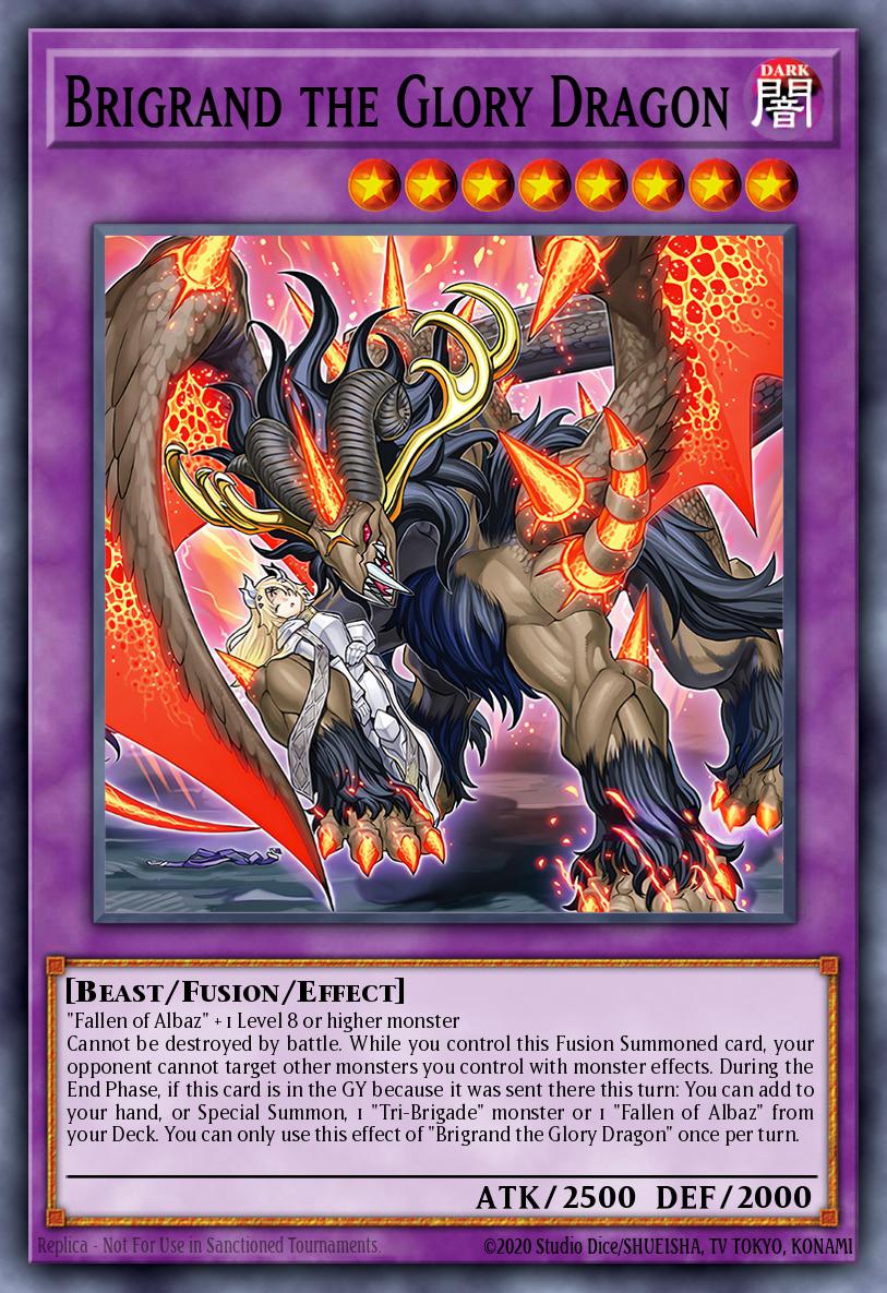 Brigrand the Glory Dragon - Ultra Rare - CH01-EN047