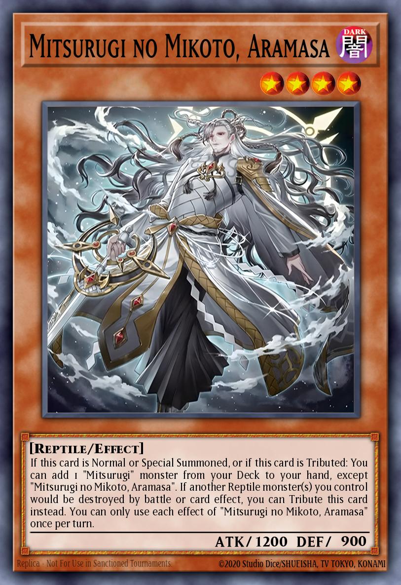 Mitsurugi no Mikoto, Aramasa - Secret Rare