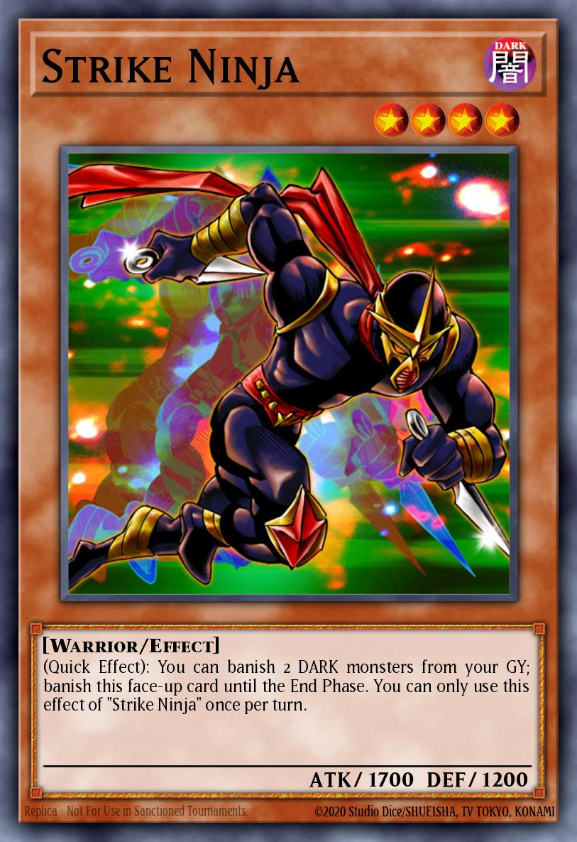 Strike Ninja - RA03-EN131 - Platinum Secret Rare