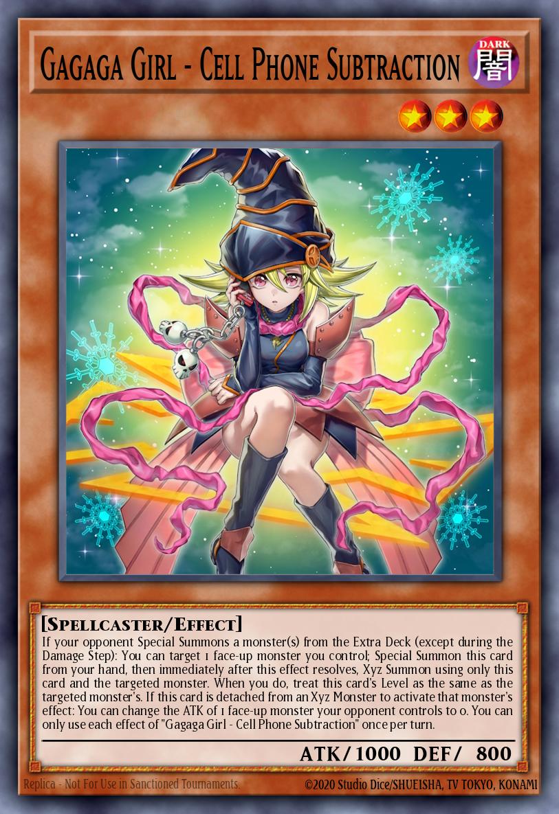 Gagaga Girl - Cell Phone Subtraction - MAMO-EN012 - Ultra Rare