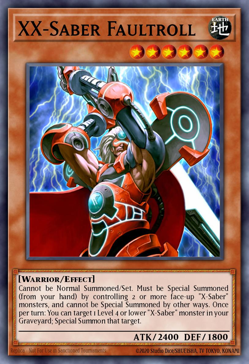 XX-Saber Faultroll - Secret Rare