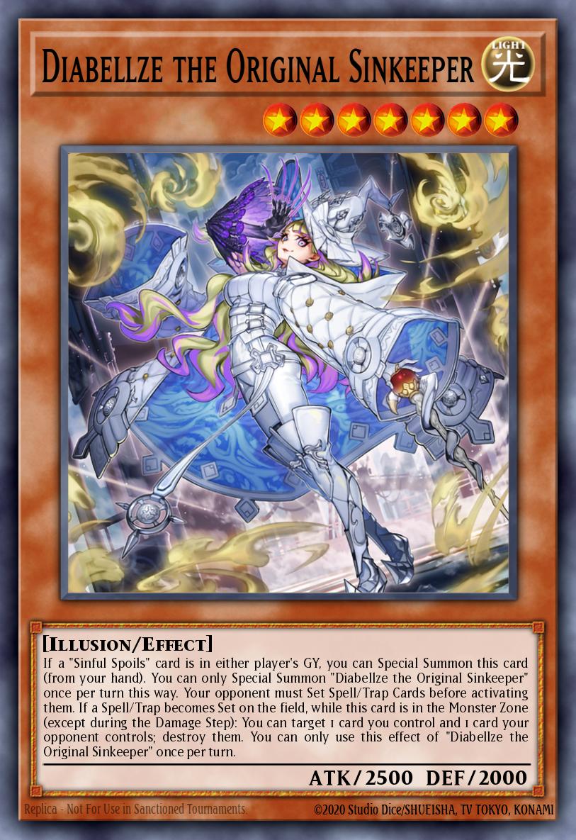 Diabellze the Original Sinkeeper - MP25-EN063 - Prismatic Secret Rare