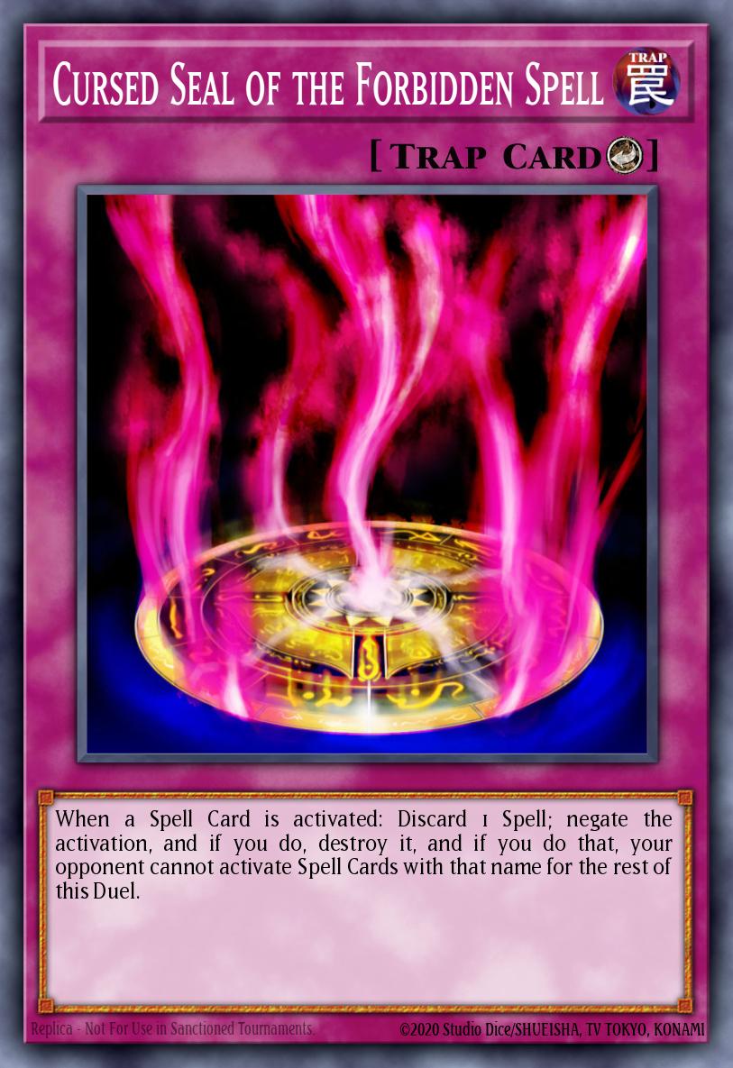 Cursed Seal of the Forbidden Spell - RA03-EN076 - Super Rare