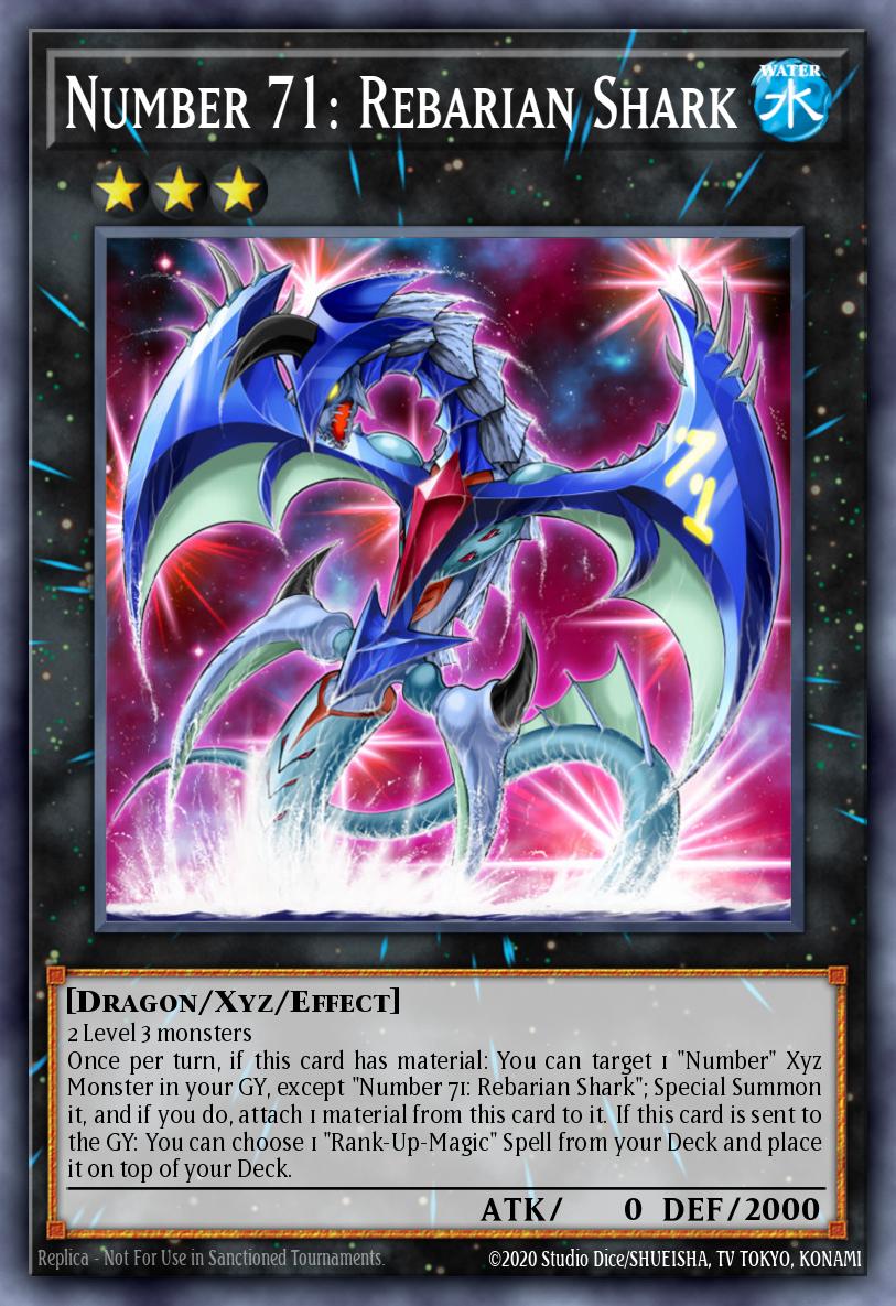 Number 71: Rebarian Shark - LED9-EN013 - Common