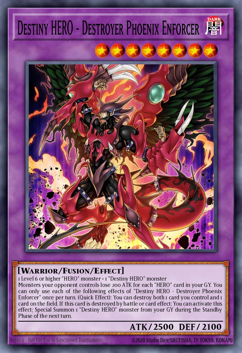 Destiny HERO - Destroyer Phoenix Enforcer - MP25-EN273 - Ultra Rare