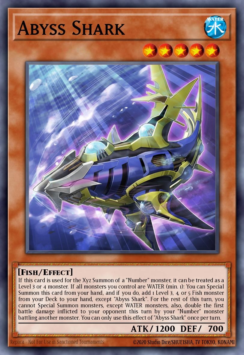 Abyss Shark - LED9-EN001 - Ultra Rare
