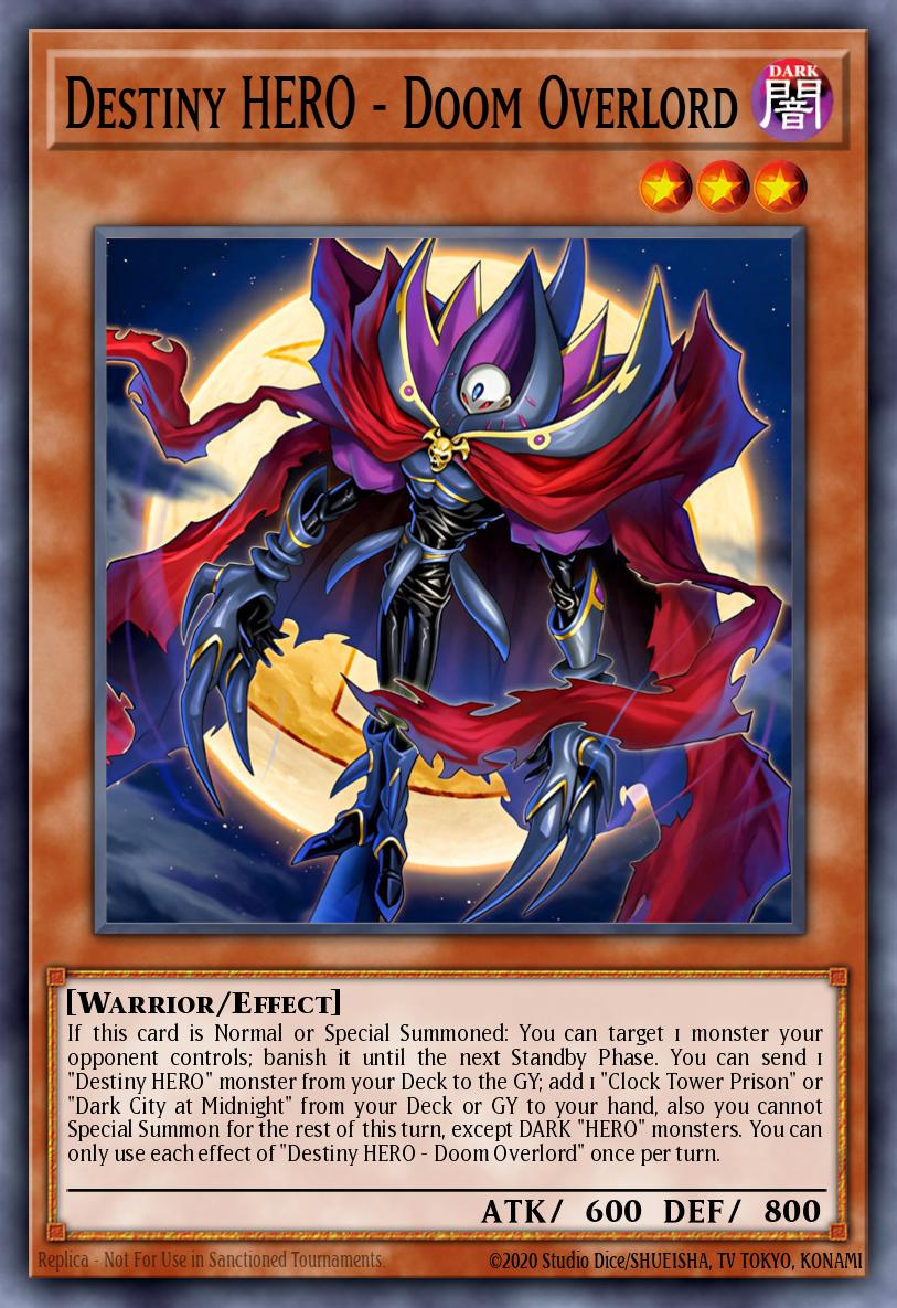 Destiny HERO - Doom Overlord - BETB-EN022 - Ultra Rare