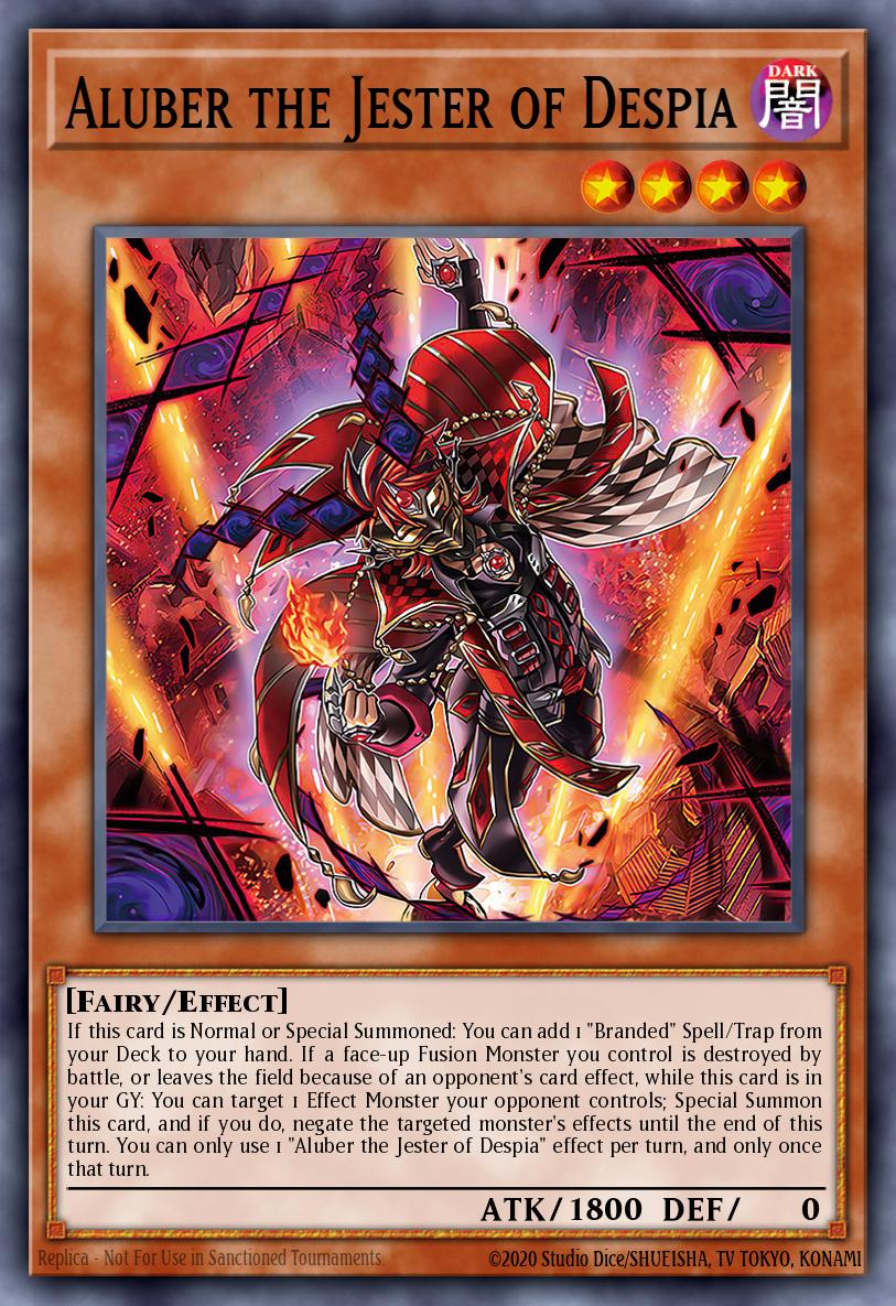Aluber the Jester of Despia - RA04-EN038 - Quarter Century Secret Rare