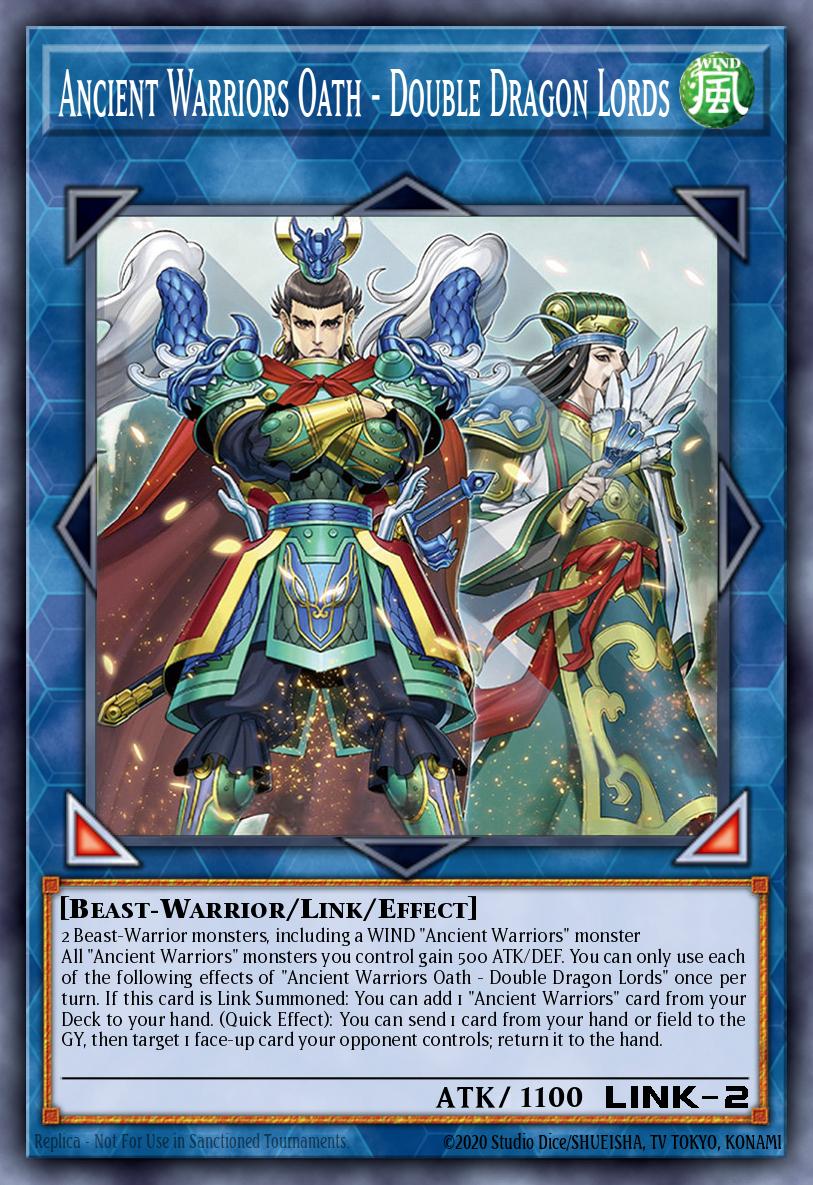 Ancient Warriors Oath - Double Dragon Lords - MAMO-EN088 - Ultra Rare