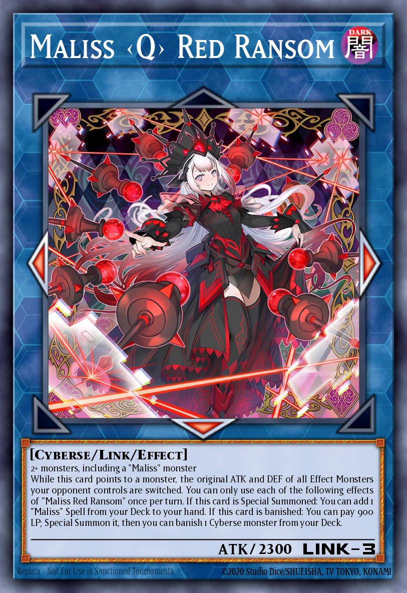 Maliss <Q> Red Ransom - MP25-EN125 - Prismatic Secret Rare