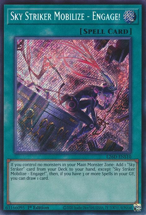 Sky Striker Mobilize - Engage! - Secret Rare