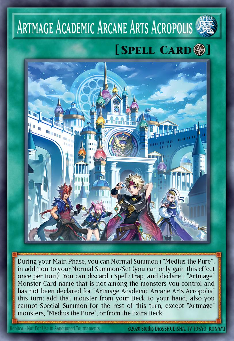 Artmage Academic Arcane Arts Acropolis - MAMO-EN101 - Ultra Rare