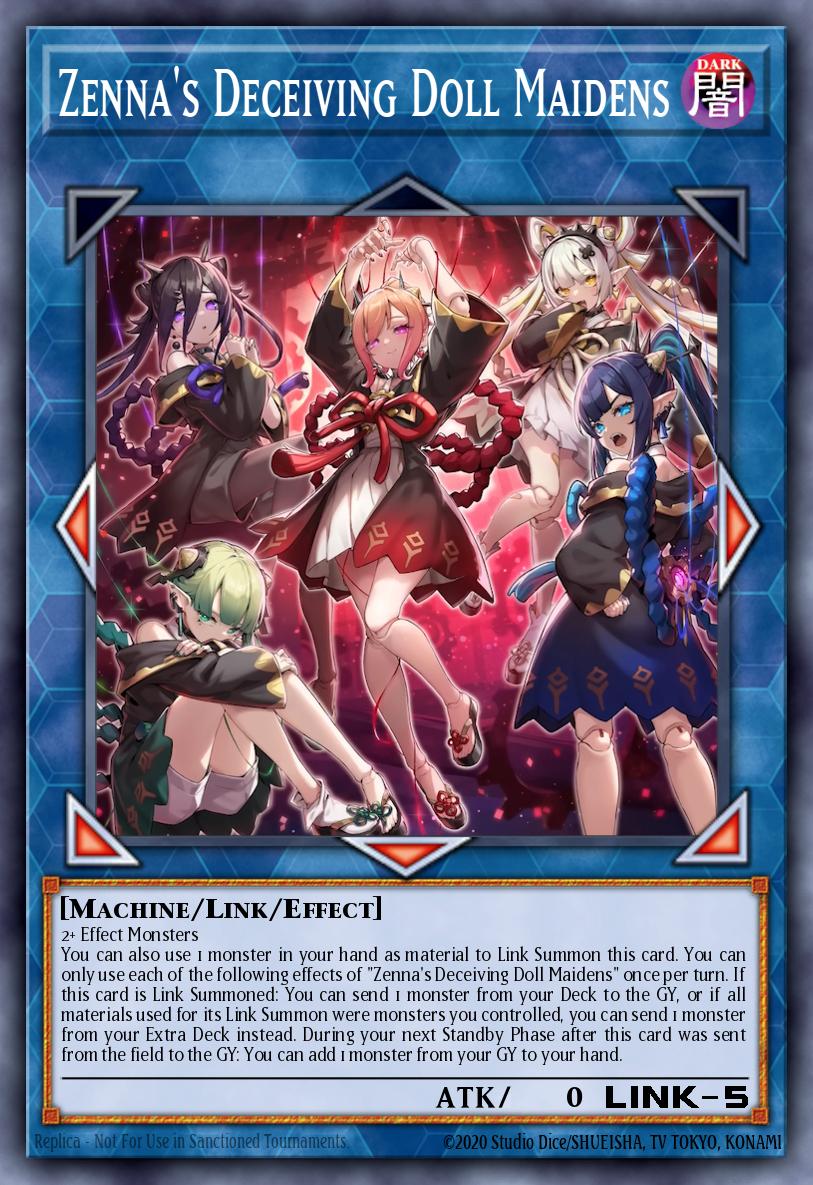 Zenna's Deceiving Doll Maidens - CORI-EN043 - Ultra Rare