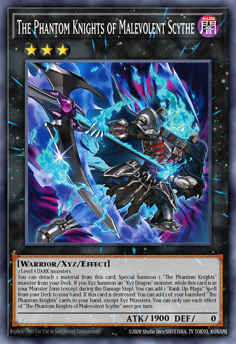 The Phantom Knights of Malevolent Scythe - CORI-EN037 - Super Rare