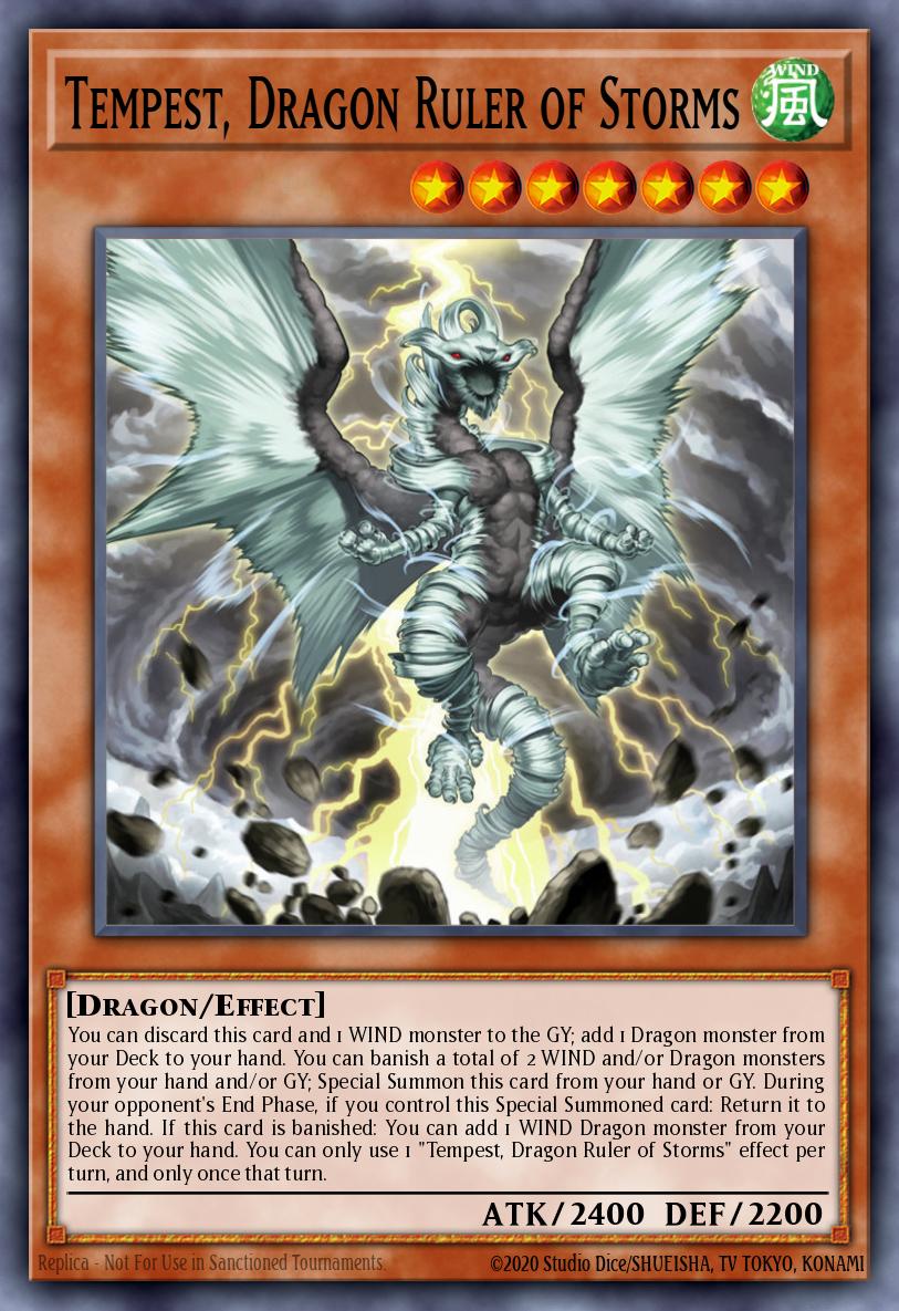 Tempest, Dragon Ruler of Storms - RA03-EN011 - Ultra Rare