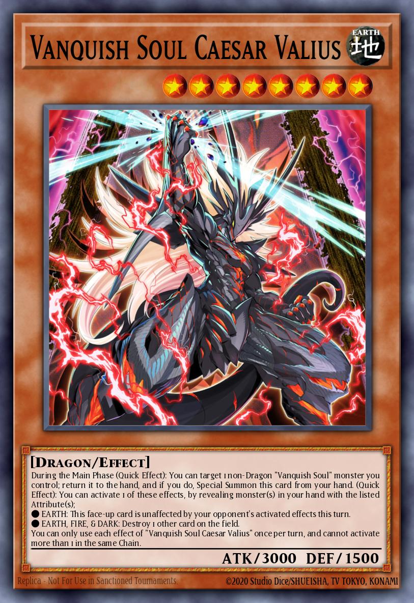 Vanquish Soul Caesar Valius - RA04-EN046 - Ultra Rare