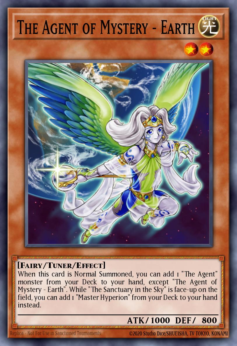 The Agent of Mystery - Earth - RA04-EN146 - Platinum Secret Rare