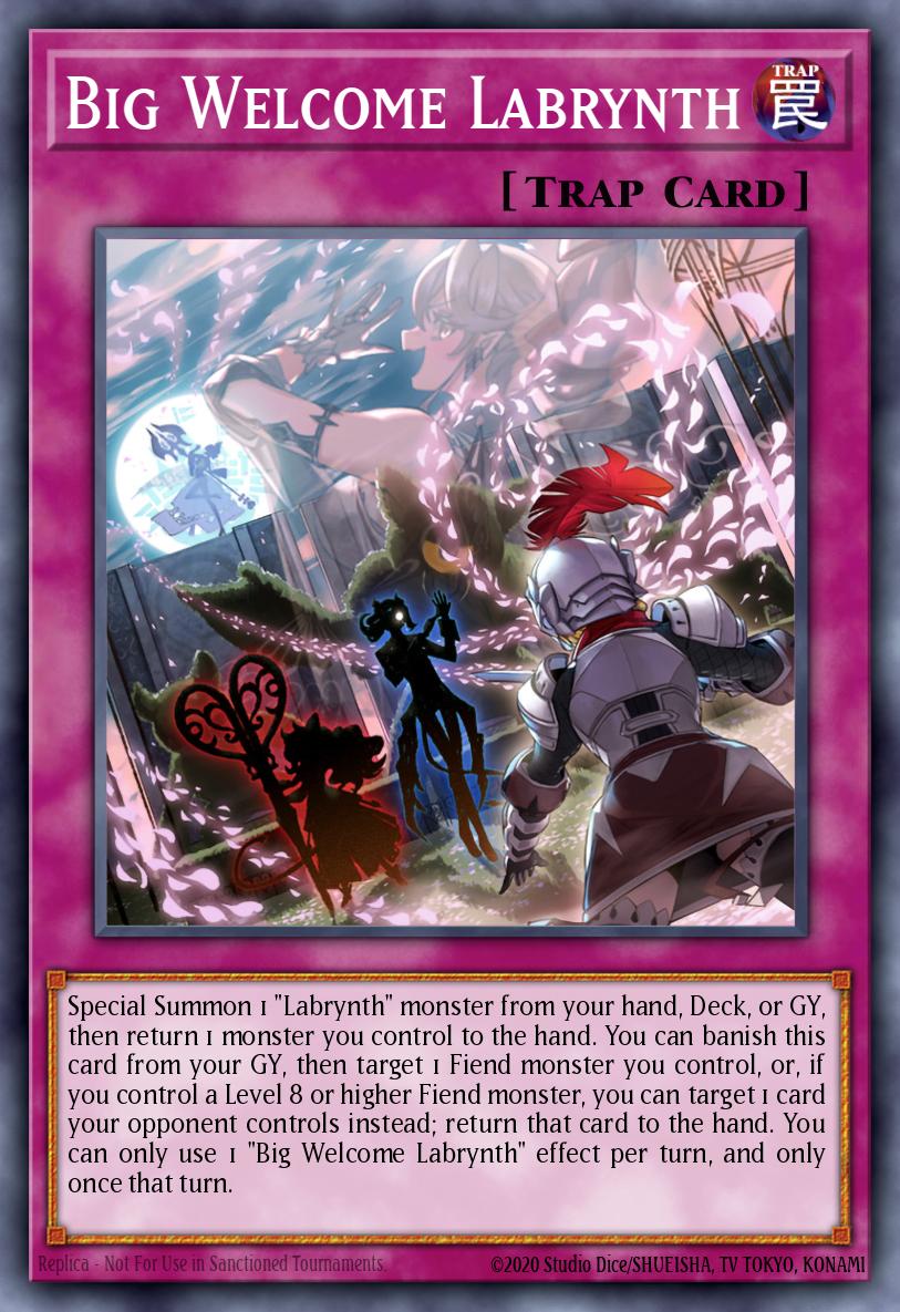 Big Welcome Labrynth - RA04-EN104 - Secret Rare