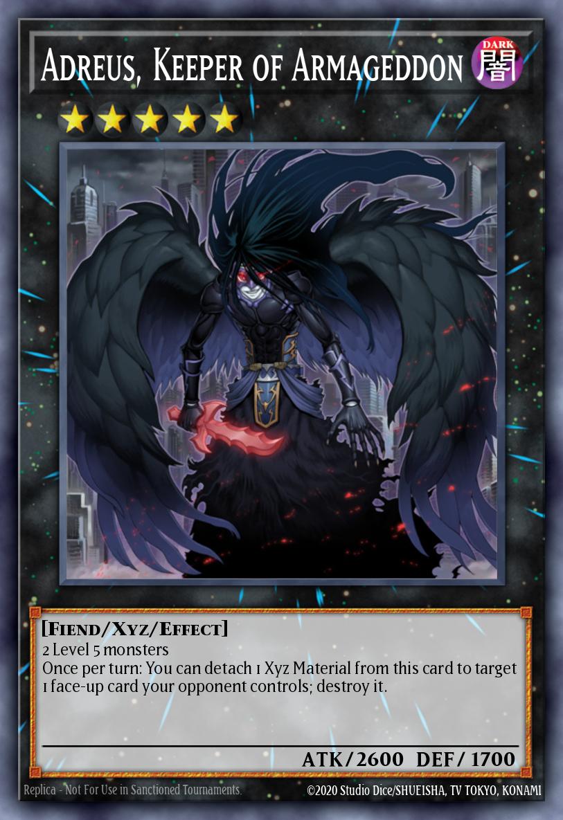Adreus, Keeper of Armageddon - BLGG-EN096 - Secret Rare