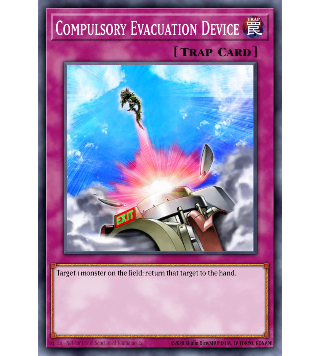 Compulsory Evacuation Device Ultra Rare RA01-EN069
