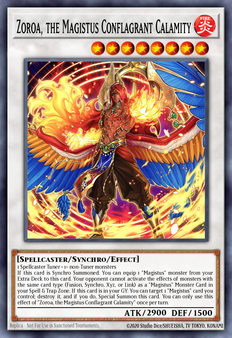 Zoroa, the Magistus Conflagrant Calamity - BLGG-EN093 - Ultra Rare
