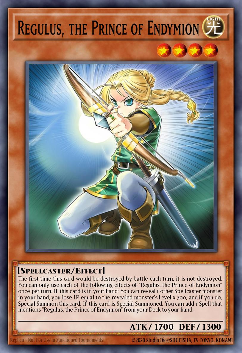 Regulus, the Prince of Endymion - BLGG-EN050 - Secret Rare