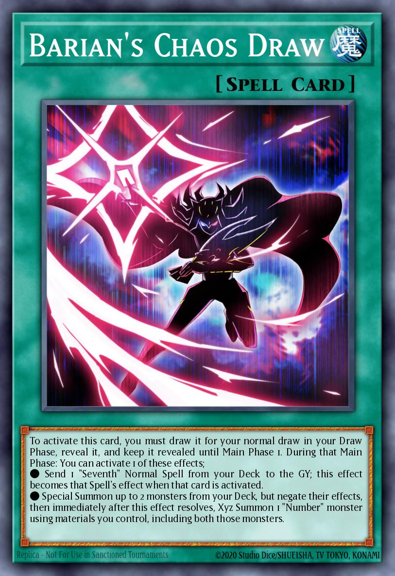 Barian's Chaos Draw - LED9-EN005 - Super Rare