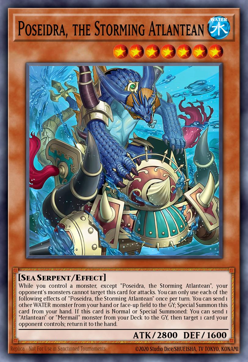 Poseidra, the Storming Atlantean - MAMO-EN055 - Ultra Rare