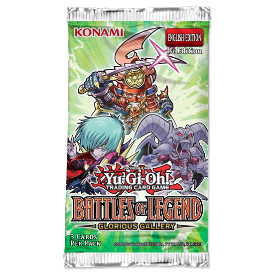 Yu-Gi-Oh Battles of Legend: Glorious Gallery Booster Pack (BLGG) — Pre-Order