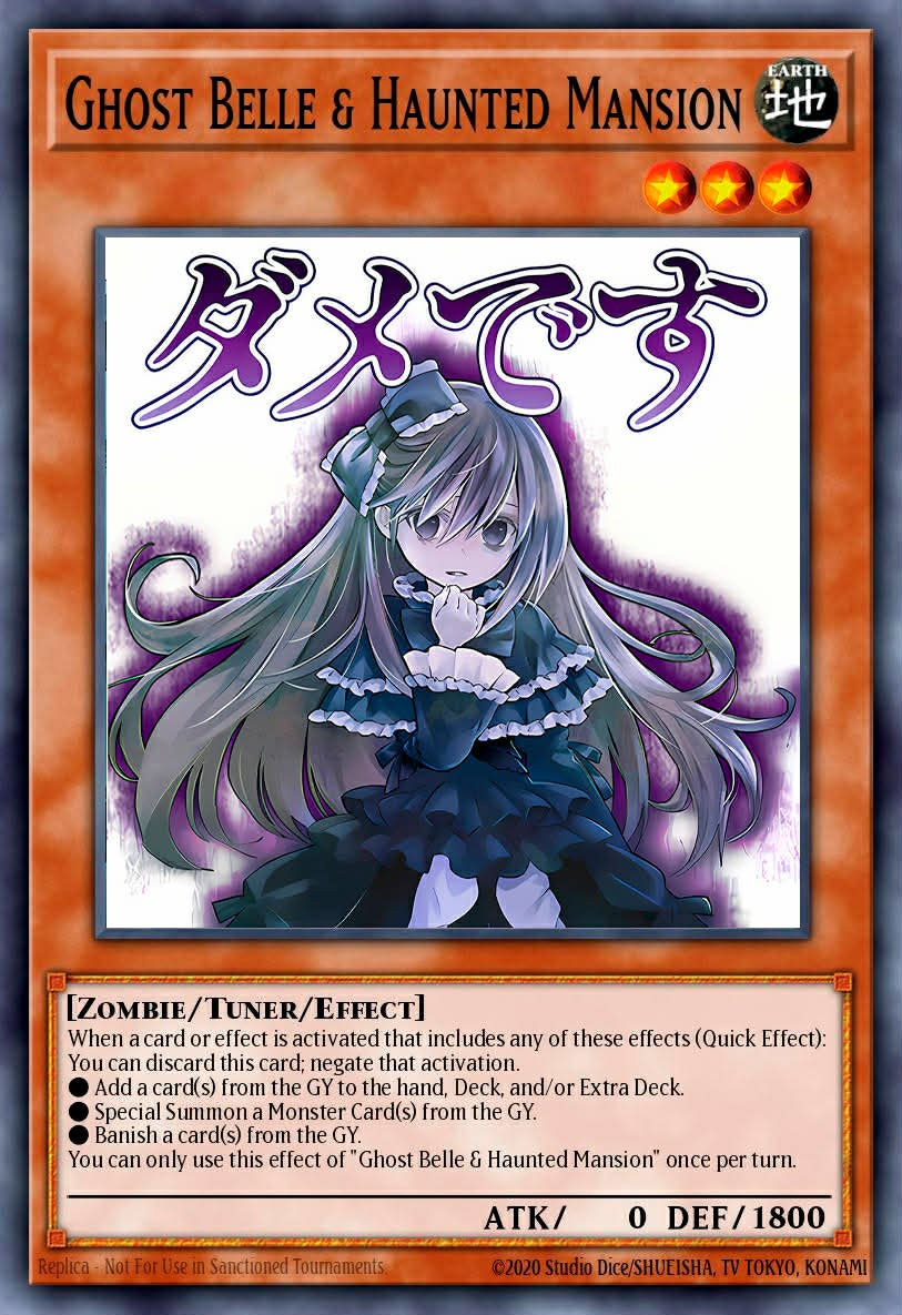 Ghost Belle & Haunted Mansion - RA05-EN092 - Ultra Rare