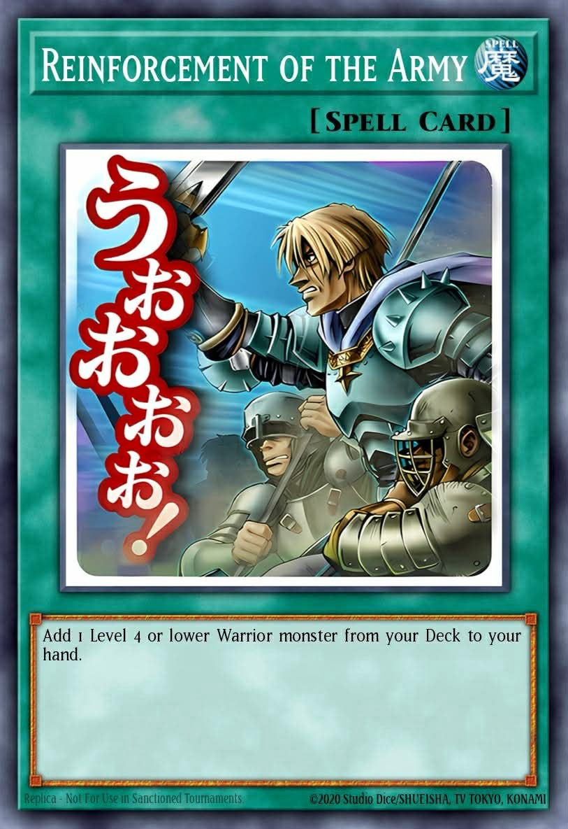 Reinforcement of the Army - RA05-EN113 - Starlight Rare