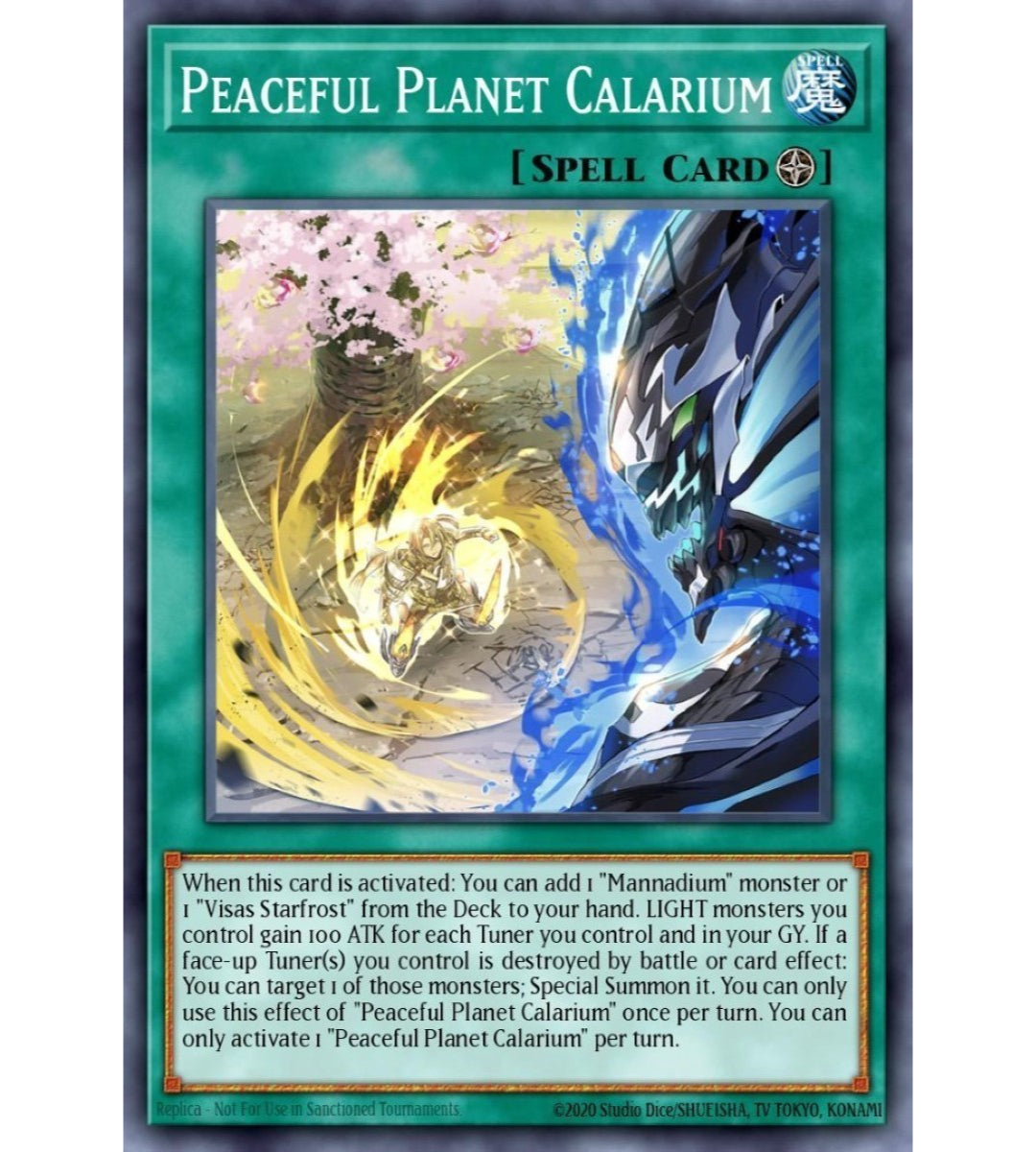 Peaceful Planet Calarium Super Rare RA02-EN074